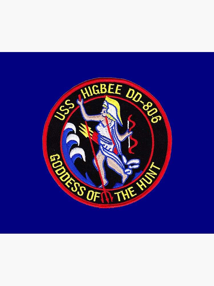 USS Higbee embroidered patch