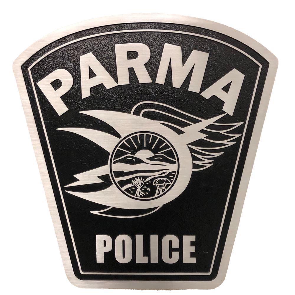 Police, fire, and first responder coins and badges
