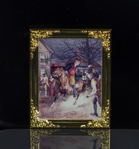 Paul Revere scene coin