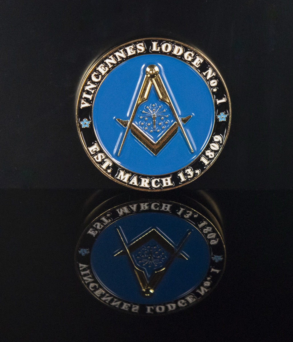 Vincennes Lodge No. 1 Coin