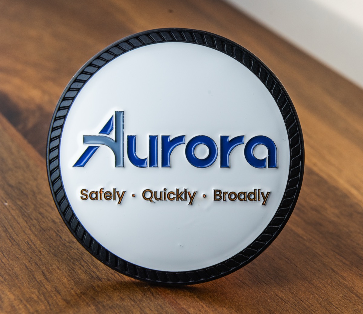 Aurora Innovation Challenge Coin